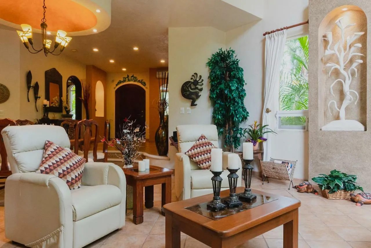Сasa de vacaciones Casa Cascada - 3 Bdrm House For 6, Close To The Beach Playa del Carmen